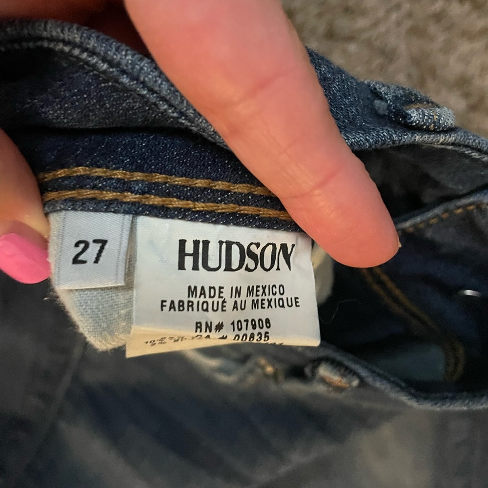 Hudson Skinny Jeans size 27 - Picture 4 of 7